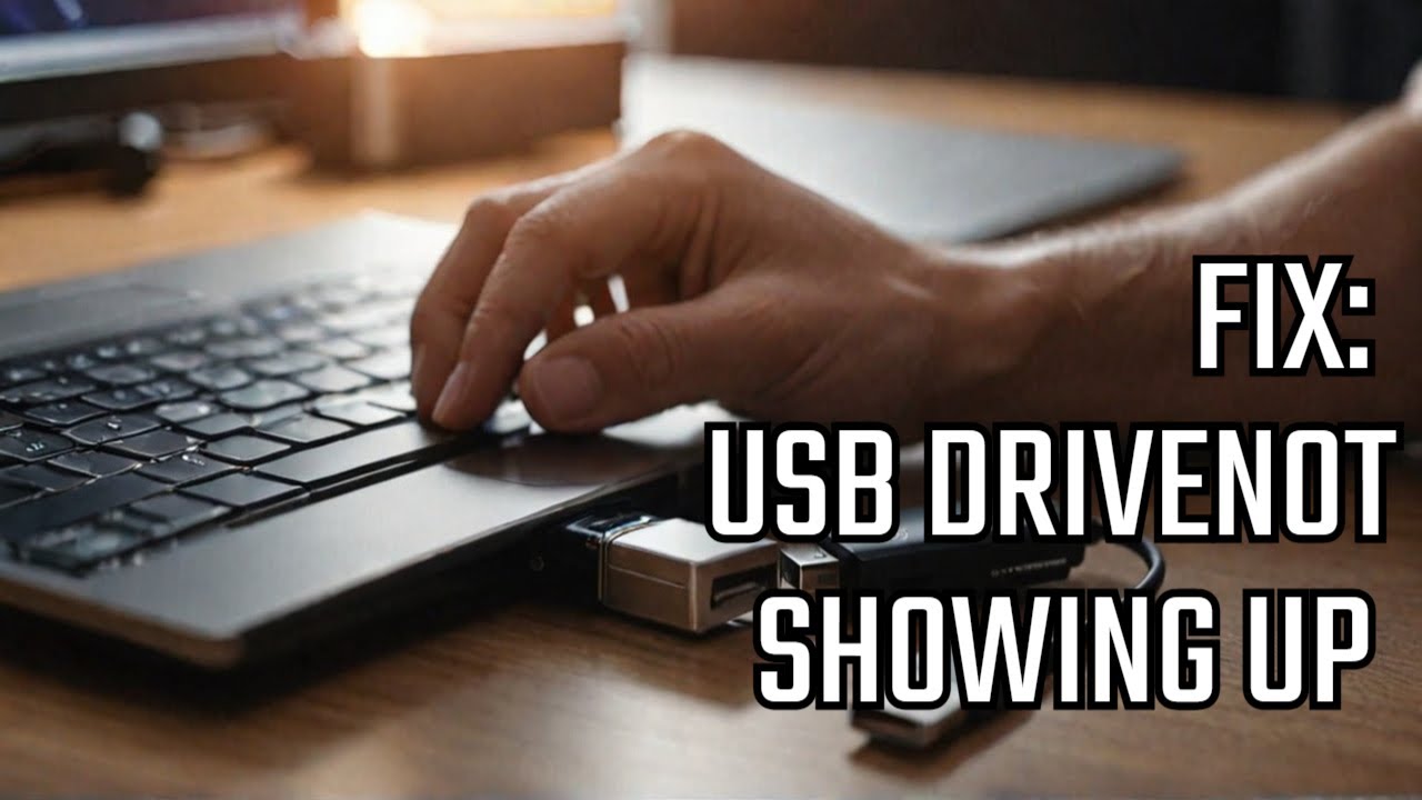 How to Fix: USB Flash Drive not showing up on windows 10 - YouTube