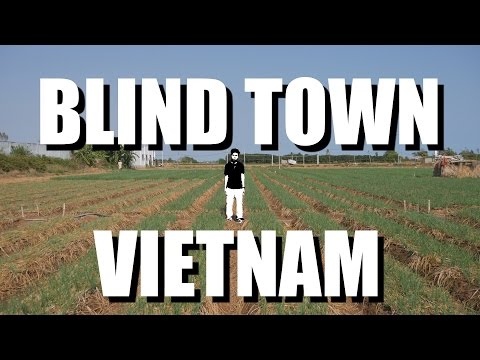 Visiting Vietnam's Town of 1000 Blind People, Vinh Chau SOC TRANG + $2,000 Donation