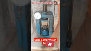 Compressive Strength Test of Concrete Cube in Hindi | IS 403…