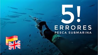 TOP 5 MISTAKES - SPEARFISHING