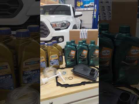 Toyota Tacoma DIY fluid change guides (oil, diff, transmission, & more) #tacoma