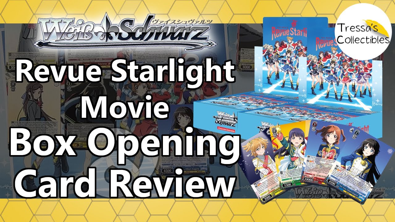 Revue Starlight the Movie Box Opening & Card Review [Weiss
