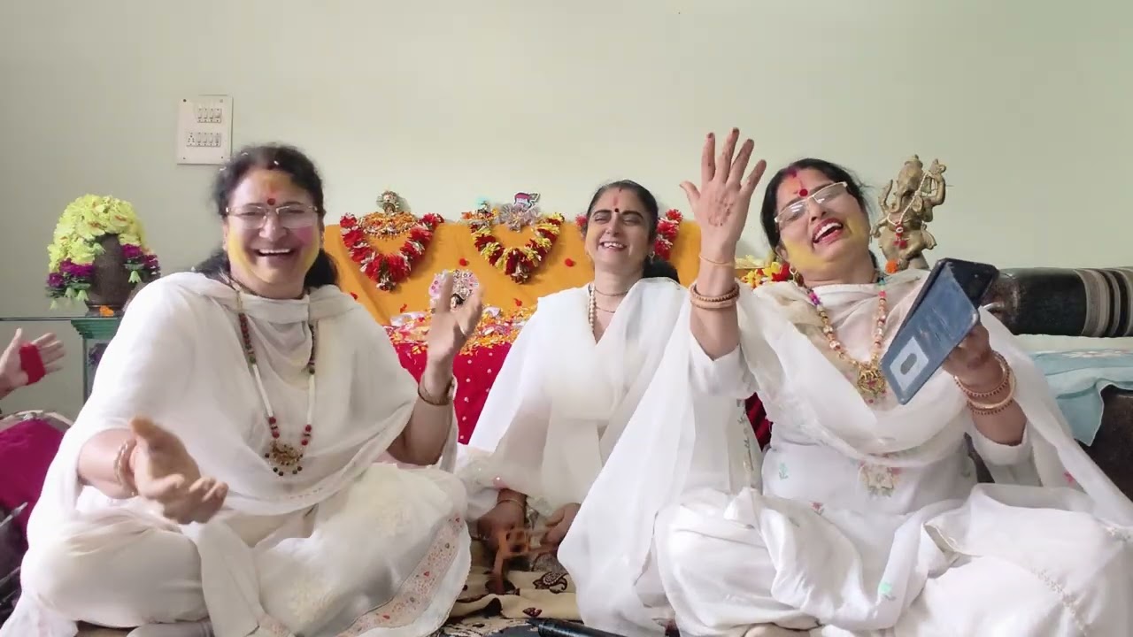 💞 मां के संग होली 💞#lifeisbutadream बहुत ही सुंदर भजन लाए हैं आपके लिए जय माता दी