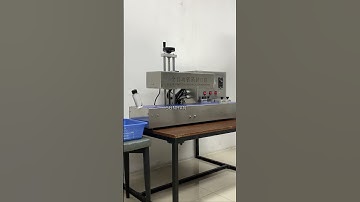 Tabletop Electromagnetic Induction Bottle Cap Sealing Machine #sealingmachine #sealing #machine