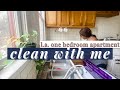CLEAN WITH ME APARTMENT - SPEED CLEANING, PRODUCTIVE AND FUN DAY IN THE LIFE, LOS ANGELES