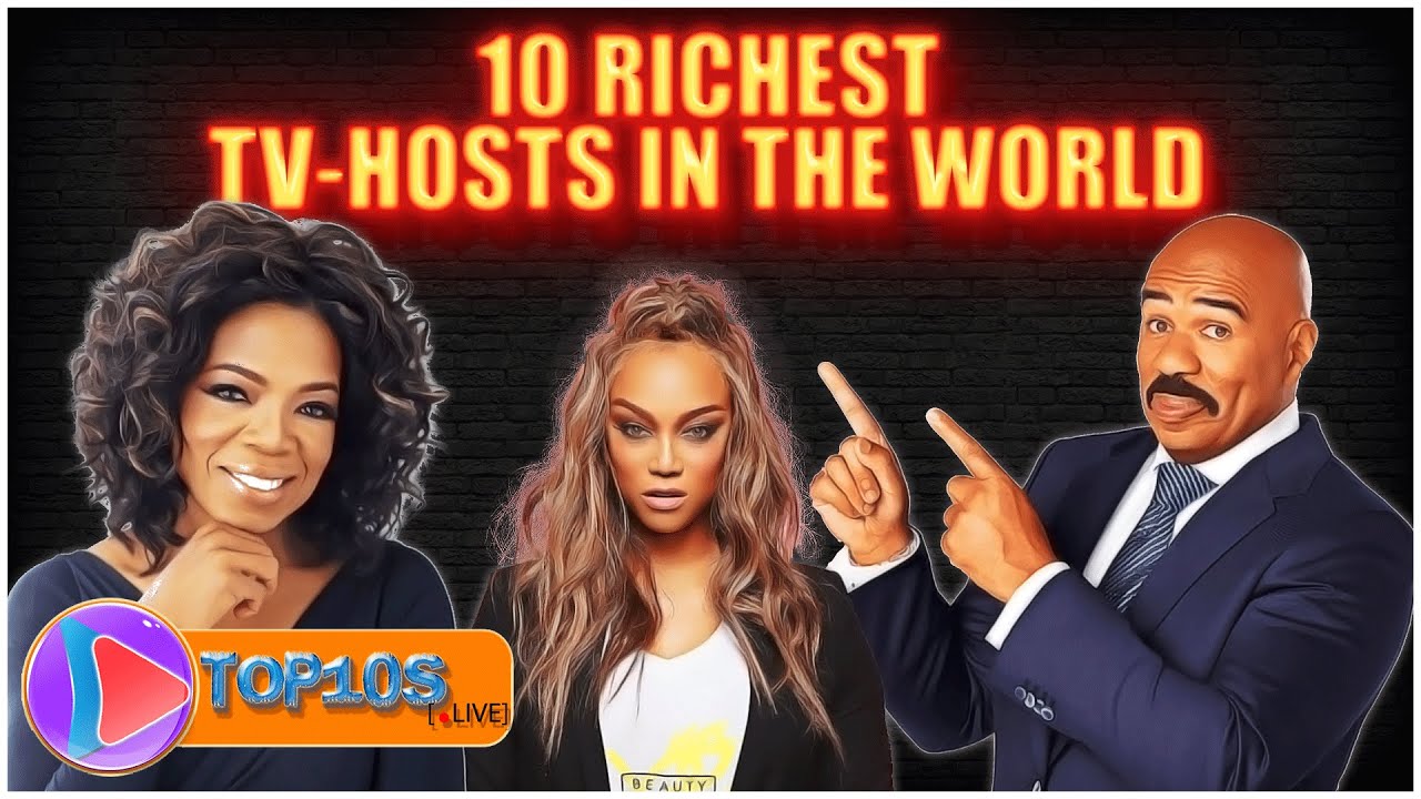 Top 10 Richest TVHosts in the World 2020 TOP10slive YouTube