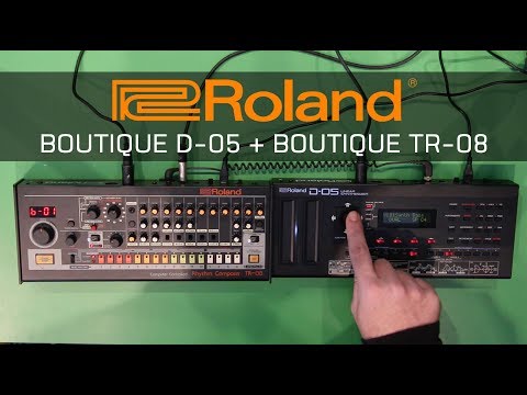 Roland Boutique D05 + Roland Boutique TR08
