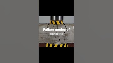 Failure mode of concrete