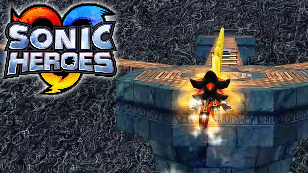 Sonic Heroes - Мистический особняк - Команда Тьмы [4K 60 FPS]