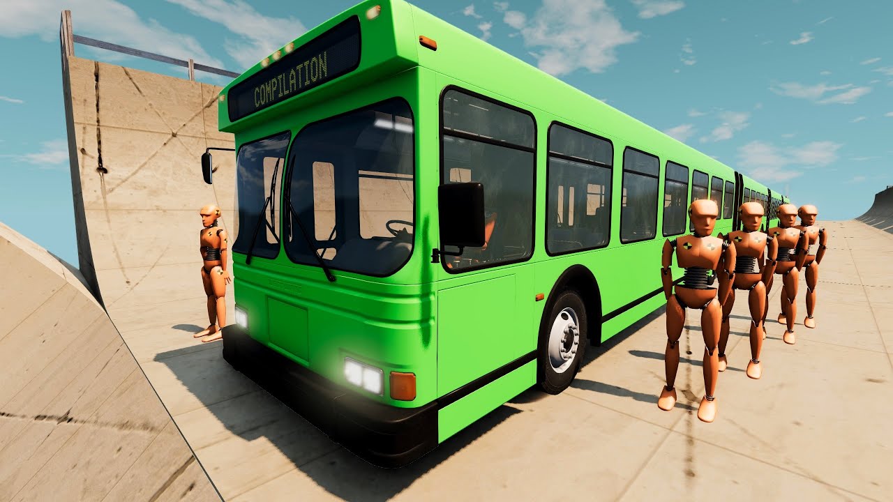 Cars vs Giant Ramp #2⚠️ – BeamNG.Drive