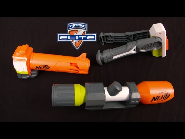 garn Rummet Tilbageholdelse Nerf N-Strike Modulus Long Range Upgrade Kit from Hasbro - YouTube