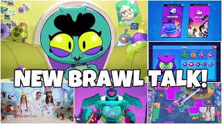 NEW BRAWLER, GAMEMODES, GADGETS AND MORE! || Brawl Talk Live Reaction