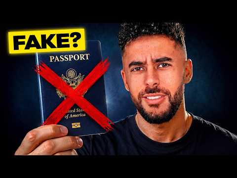 Exposing The Industry of FAKE Passports (REAL VS FAKE)