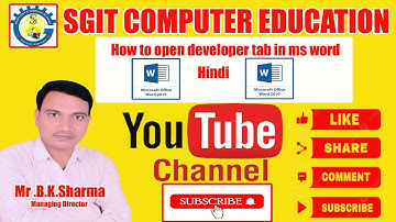 How To Show Developer Tab in Word - Two Ways to Turn On Developer