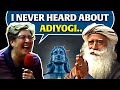 When she questioned about adiyogi  sadhguru epic comeback