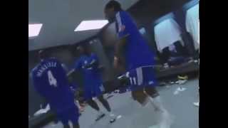 Chelsea funny - Drogba, Makelele and Essien dance