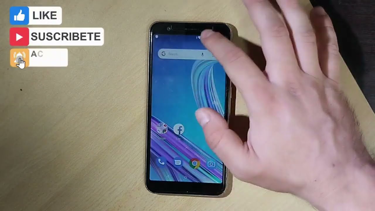 Eliminar Cuenta Google Asus Live (X00RD) Método Fácil 2022 Solo Es Necesario WIFI