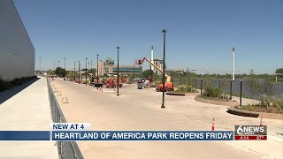 Omaha's Heartland of America Park reopens Friday