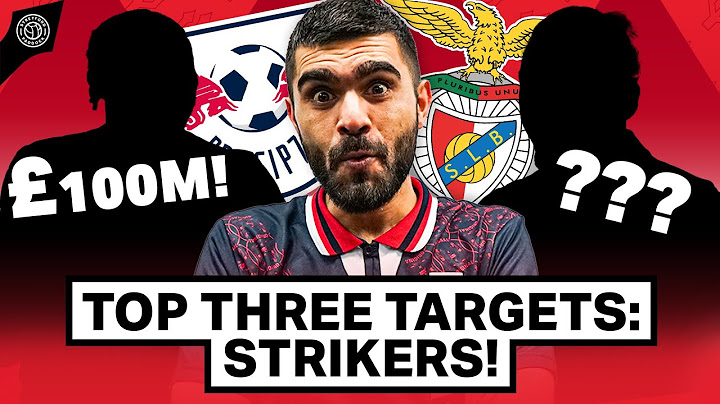 Ten Hag's TOP THREE Manchester United Transfer Targets | Strikers