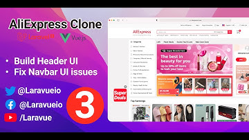 Aliexpress Clone crash course - e3 - Build Header UI and Resolve Navbar Issues