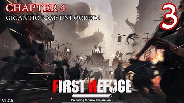 FIRST REFUGE: Z | iOS | Level 10 | Gigantic Base Unlocked | Chapter 4 Walkthrough | Gameplay #3