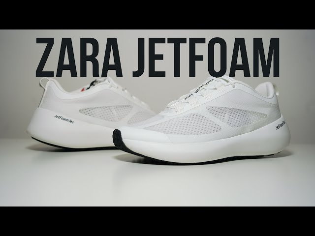 ZARA RUNNING TRAINERS with JETFOAM: Unboxing, review & on feet