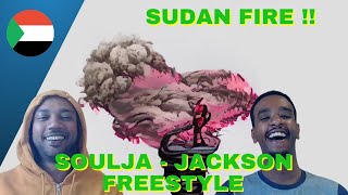 Soulja - Jackson Freestyle. Pd. Xthedesertkid سولجا - جاكسون فريستايل Sudan UK Reaction 🇸🇩 | ردة فعل