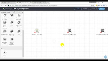 Hướng dẫn xây dựng Campain Tuyển dụng tự động trên InfusionSoft