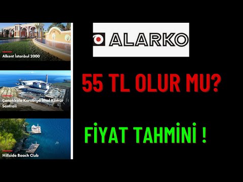 ALARKO HOLDİNG HİSSE YORUM // ALARK HİSSE ANALİZ // ALARK TEMEL ANALİZ