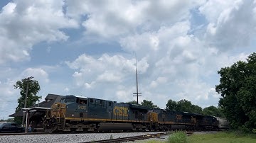 CSX ES40DC 5435 w/ Nice K5HL Leads M584-27 on 5/27/23