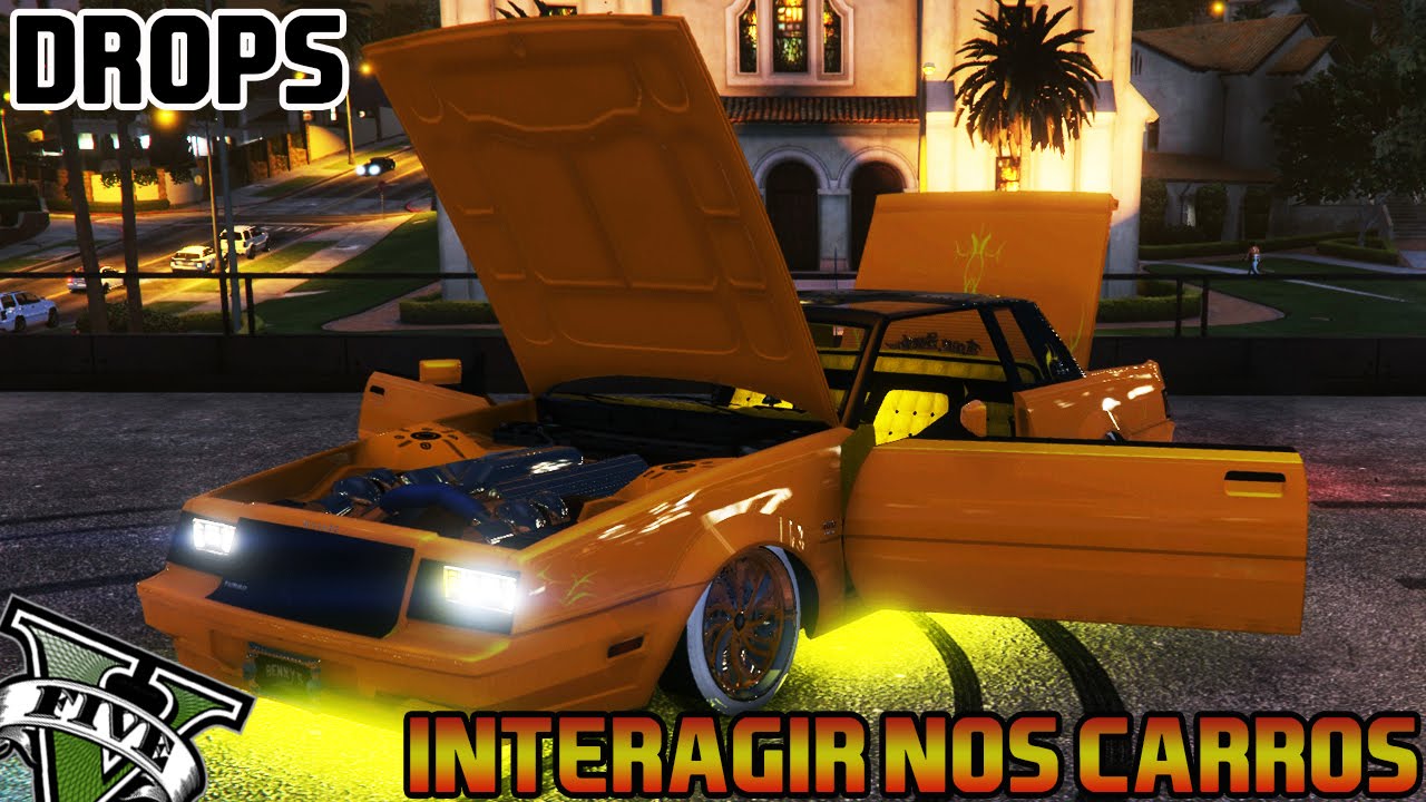 GTA V COMO ABRIR AS PORTAS, PORTA MALA E CAPOS DE TODOS OS CARROS