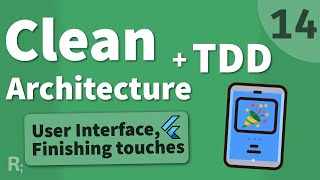 Famous Flutter TDD Clean Architecture Course [14] – User Interface Net Worth