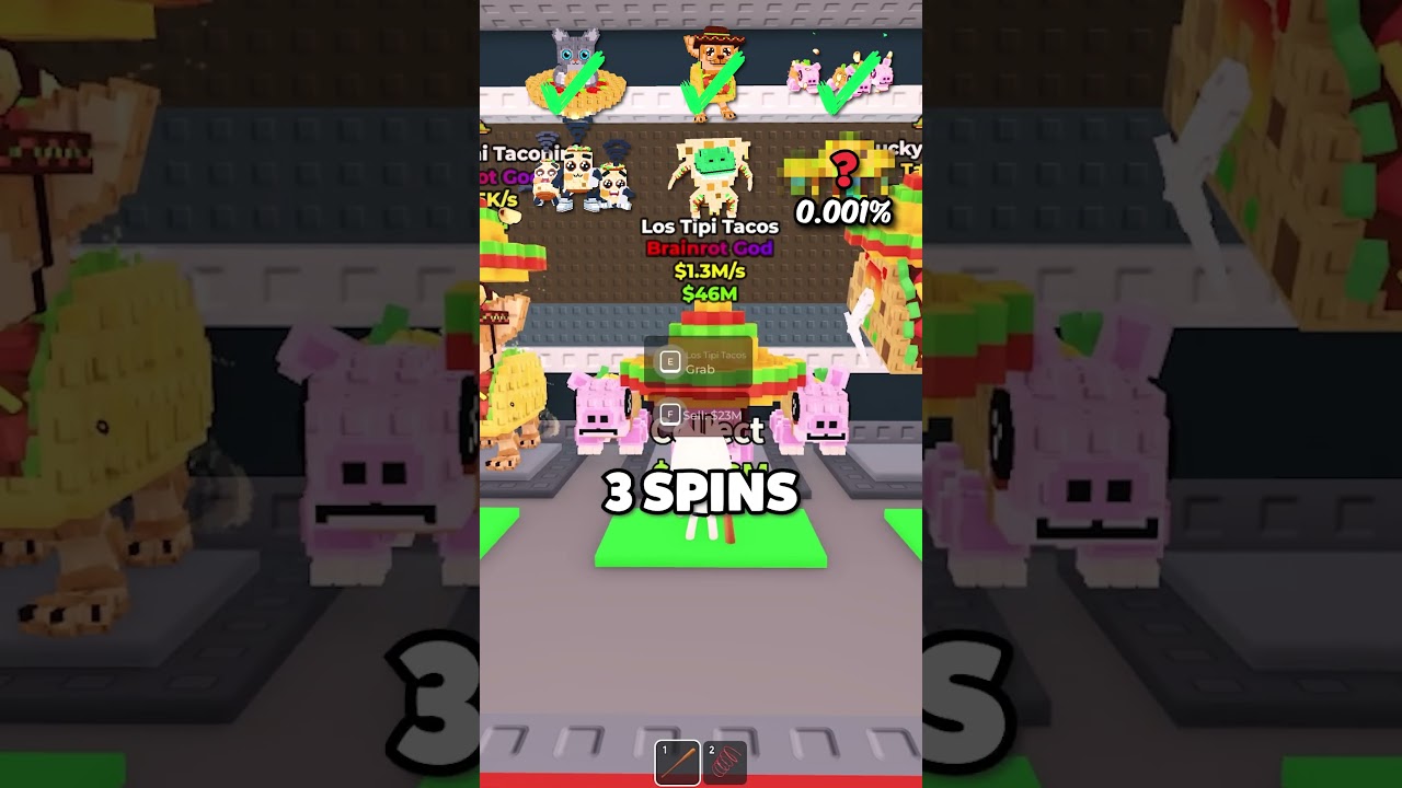 How LONG Does EVERY Taco Sombrero Brainrot TAKE⏳ #brainrot #stealabrainrot #roblox