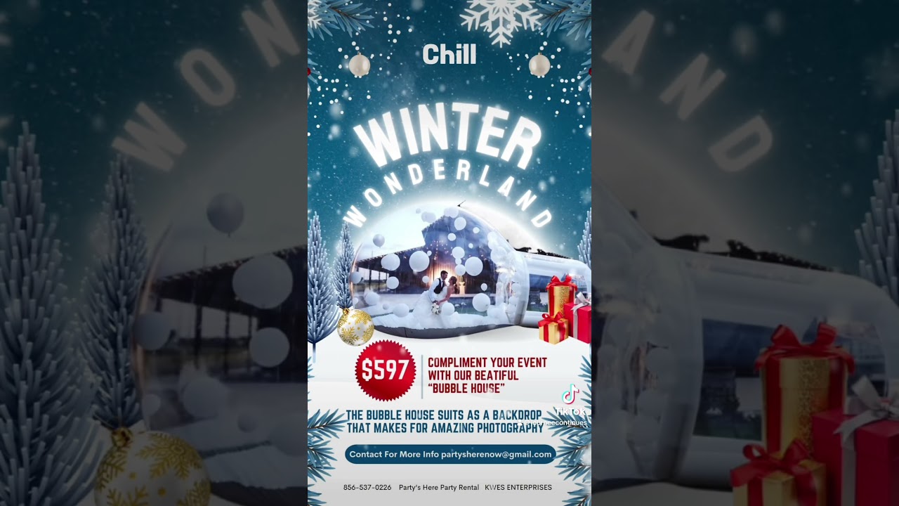 inflatable Bubble House. Book for your next event on FB. 