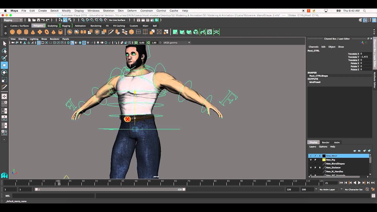 Binding Mesh to Control Rig & Intro to SkinWeighting - YouTube