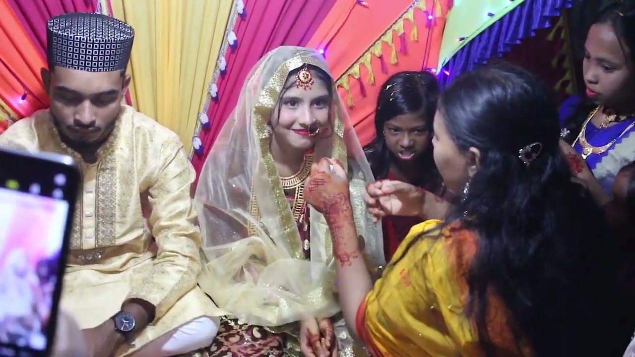 গ্রামের বিয়ের আনকাট ভিডিও ।