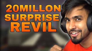 Techno Gamerz 20 millon Surprise REVIL || Techno Gamerz Cartcle
