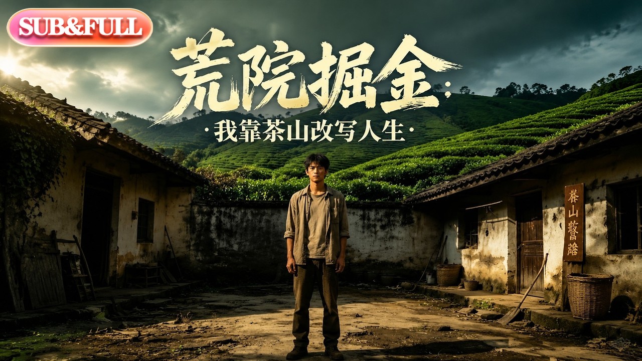 【全集FULL】《荒院掘金：我靠茶山改寫人生》| AI短劇 | ENG SUB#薄荷聽書 #cdrama #latest #熱門短劇 #都市 #重生 #逆襲 #現代 #甜寵