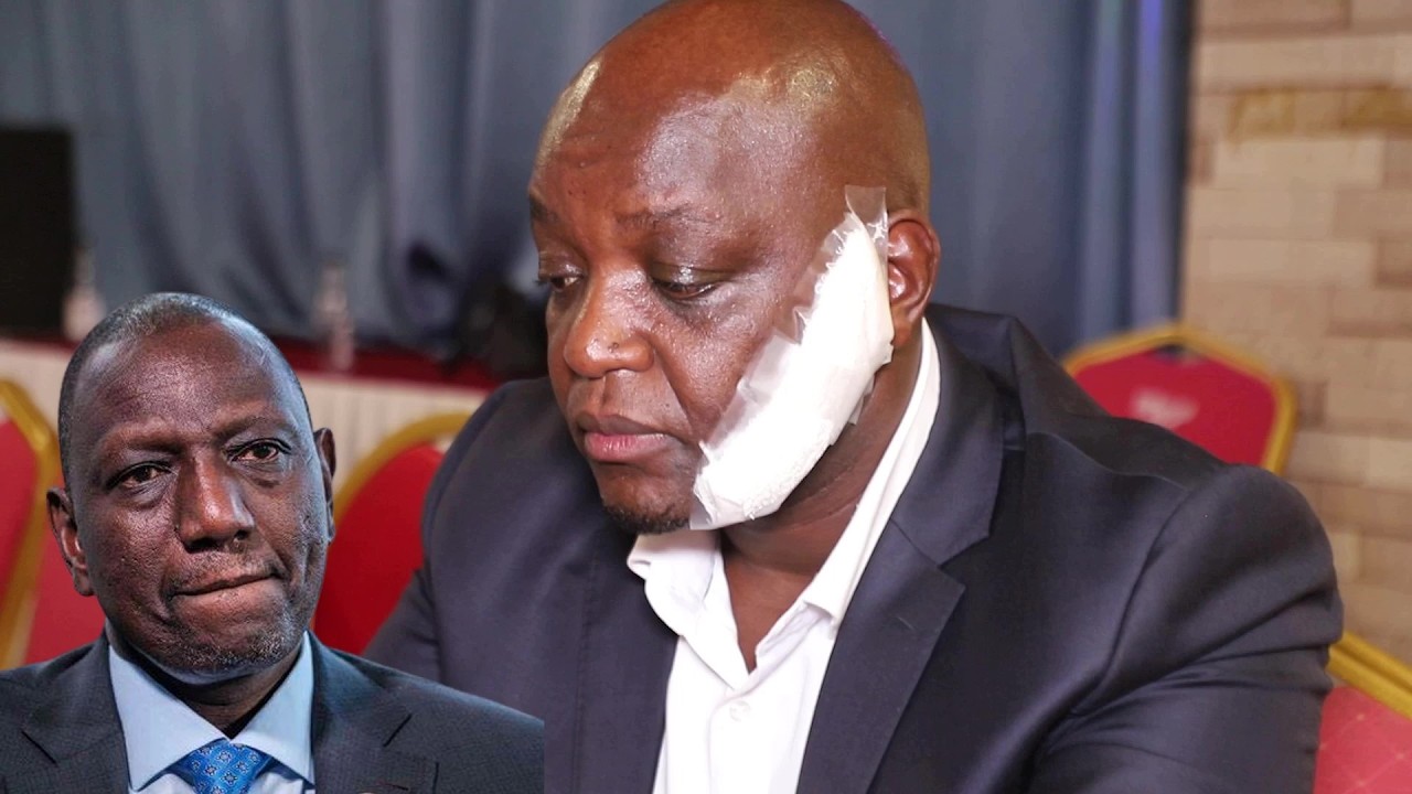 RUTO IN TROUBLE AS ANGRY KIAMBU LEADERS LECTURES HIM AND HIS POLICE AFTER GOONS AATCKED THEM!!!