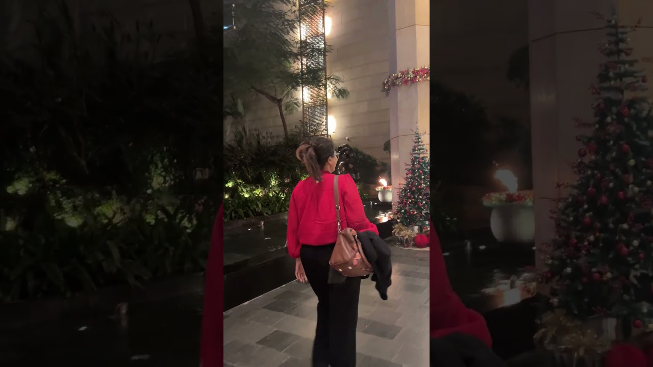 My Friend visiting Ritz Carlton Hotel Bengaluru after 3years.