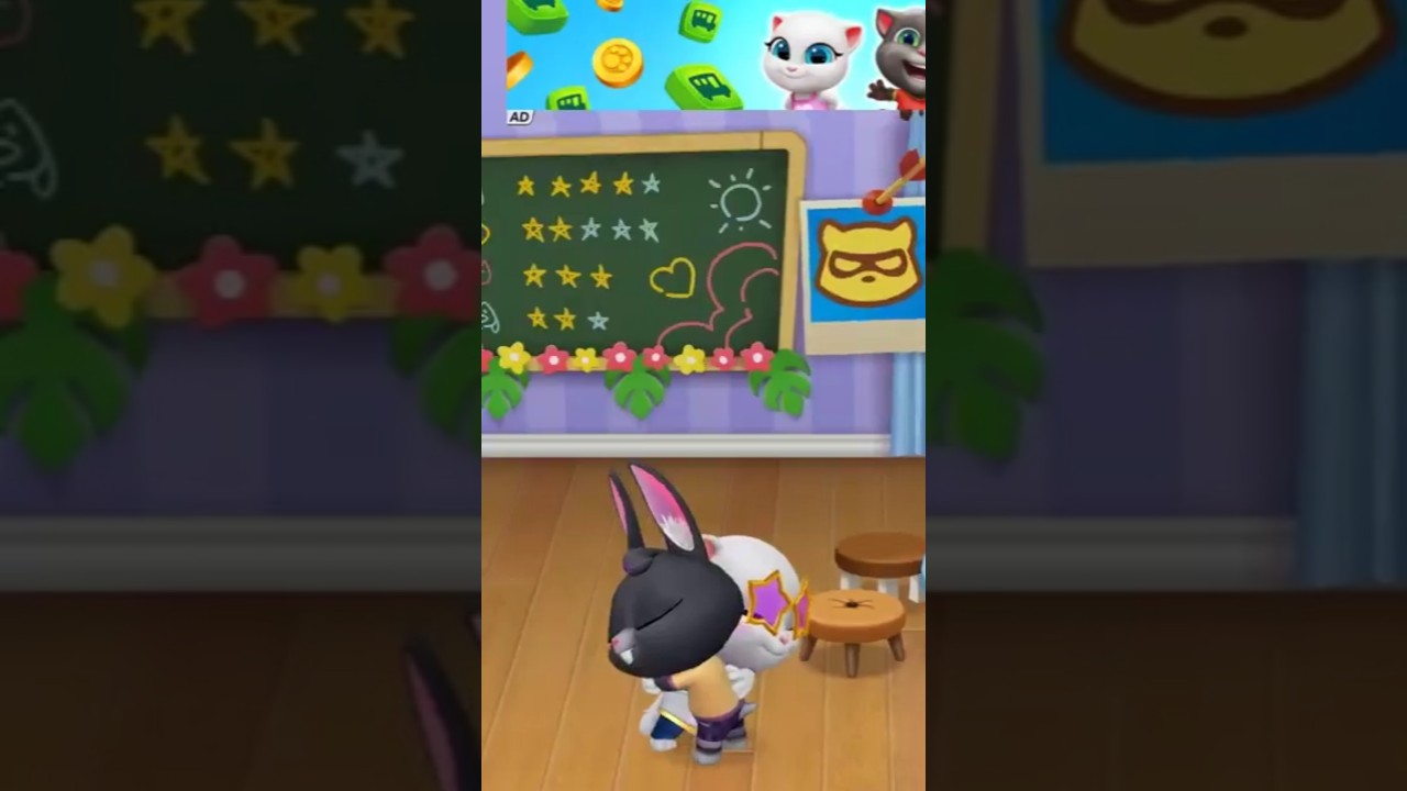 Angela & Becca Hug It Out ❤️ | Talking Tom Shorts