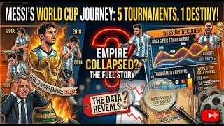 The Five Epochs of Messi's World Cup Legacy | From Heartbreak to Glory