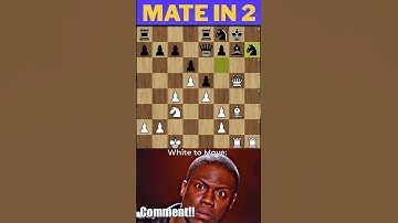 Can You Solve This Chess Puzzle in 2 Moves?