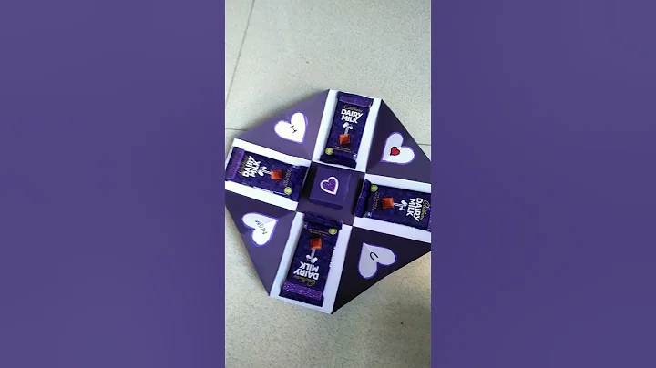 chocolate explosion box / Birthday and Mothers day gift idea#shorts #gift #youtubeshorts