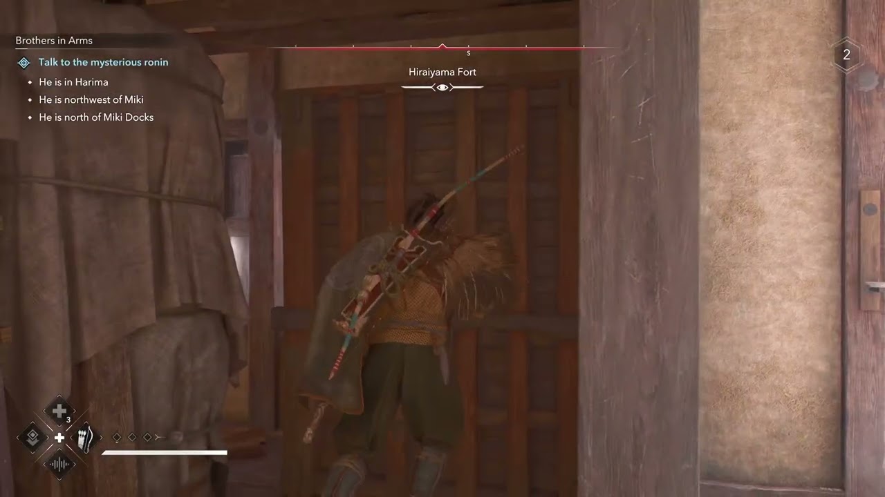 Assassin’s Creed Shadows Hiraiyama Fort Kamon Crest