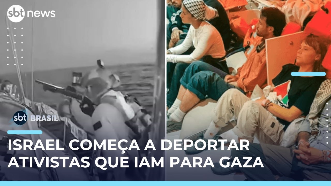 Flotilha Global: Israel começa a deportar ativistas interceptados a caminho de Gaza  | 