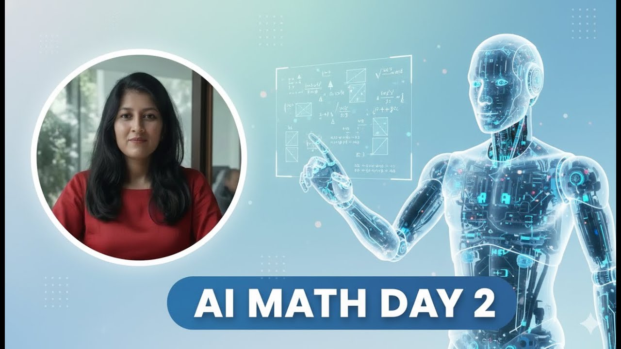 Основы математики, которые должен знать каждый инженер ИИ | Линейная алгебра и исчисление | День 2