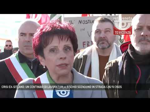 CRISI EX-SITLAND: UN CENTINAIO DI LAVORATORI A RISCHIO SCENDONO IN STRADA | 26/11/2025