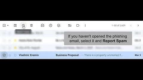Report Phishing Emails