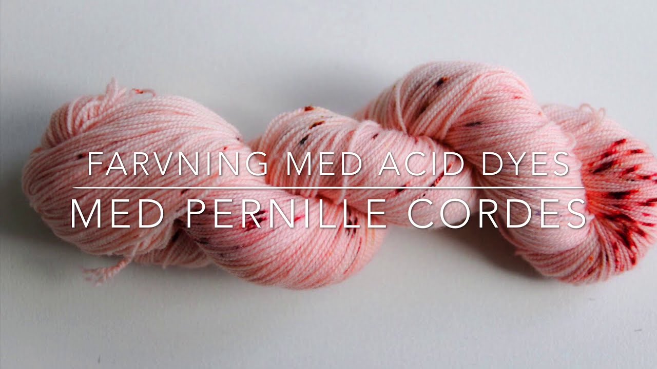 Farv speckled garn l